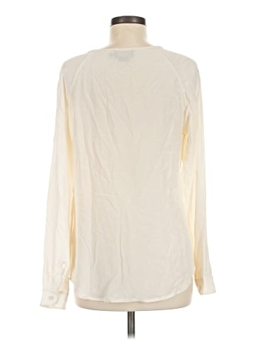 Pendleton Long Sleeve Silk Top (view 2)
