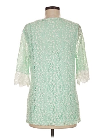 Lauren Michelle 3/4 Sleeve Blouse (view 2)