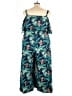 BLOOMCHIC Tropical Teal Jumpsuit Size 26 - photo 2
