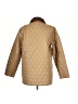 Hunter 100% Nylon Argyle Tan Coat Size L - photo 2
