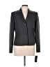 Le Suit 100% Polyester Houndstooth Gray Blazer Size 10 - photo 1