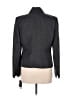 Le Suit 100% Polyester Houndstooth Gray Blazer Size 10 - photo 2