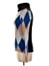 Tory Burch Argyle Blue Pullover Sweater Size XXS - photo 5