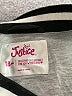 Justice 100% Polyester Solid Black Track Jacket Size 18 - photo 3