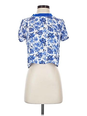 Alice + Olivia Short Sleeve Blouse (view 1)