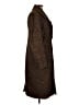 Badgley Mischka Brown Coat Size L - photo 4