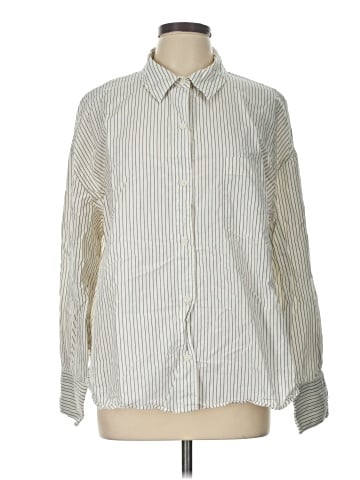 Divided by H&M Long Sleeve Button-Down Shirt (view 1)