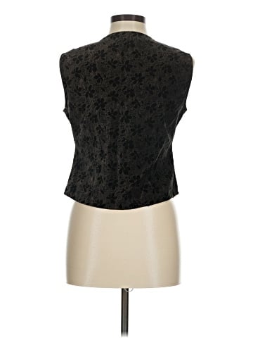 British Khaki Sleeveless Blouse (view 2)