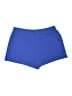 Athleta 100% Polyester Solid Blue Athletic Shorts Size XL - photo 2