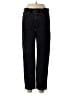 Madewell Chevron-herringbone Black Jeans Size M (estimated) - photo 1