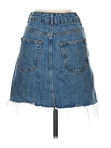 Topshop Denim Skirt (view 2)