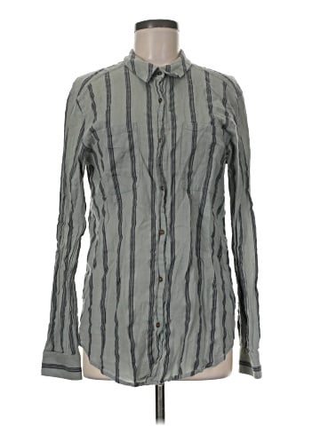 Free People Long Sleeve Button-Down Shirt (view 1)