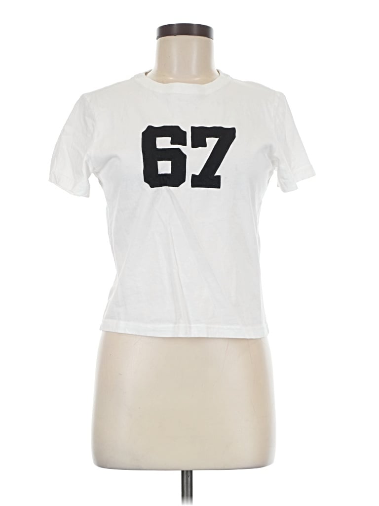 Pre-owned Tna Short Sleeve T-shirt In White