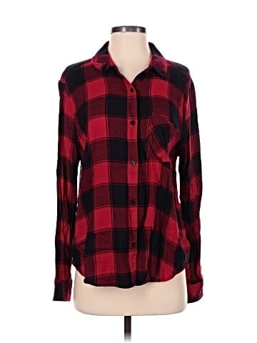 BP. Long Sleeve Button-Down Shirt (view 1)