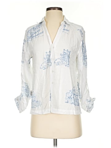 Jane and Delancey 3/4 Sleeve Button-Down Shirt (view 1)