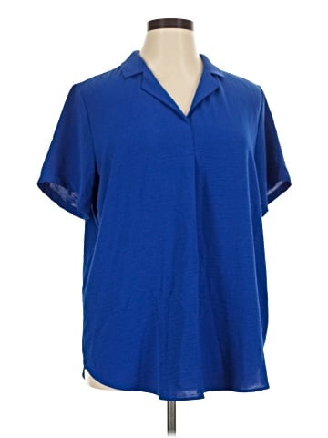 Hilary Radley Short Sleeve Blouse (view 1)