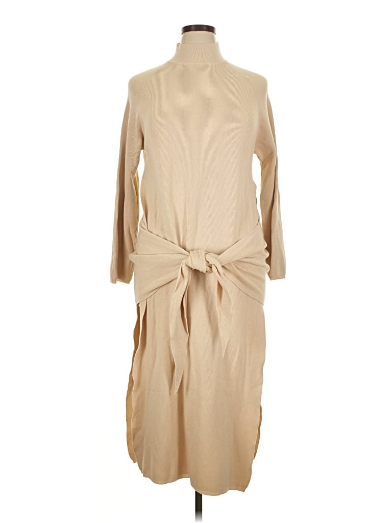 Pre-owned Sndys Casual Dress In Tan