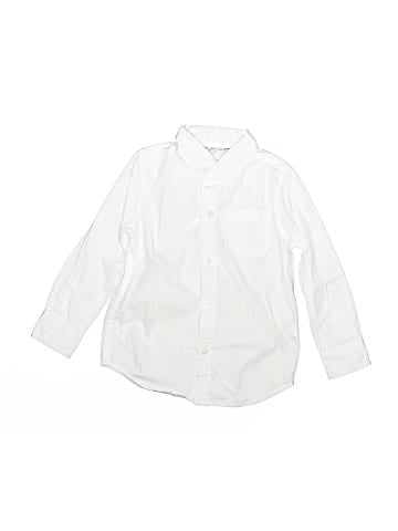 Janie and Jack Long Sleeve Button-Down Shirt (view 1)