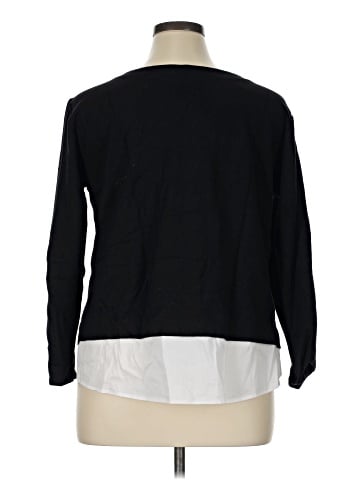 Jones New York Signature Long Sleeve Top (view 2)