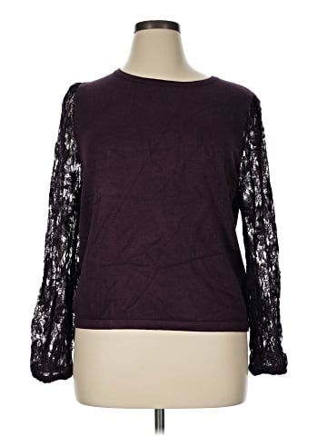 Adrianna Papell Long Sleeve Top (view 1)