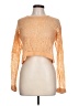 Free People Metallic Orange Pullover Sweater Size L - photo 1