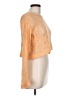 Free People Metallic Orange Pullover Sweater Size L - photo 4