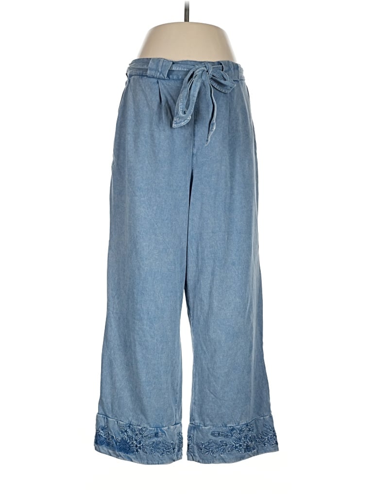 Pre-owned Leota Casual Pants In Blue