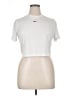 Nike White Short Sleeve Turtleneck Size XL - photo 1