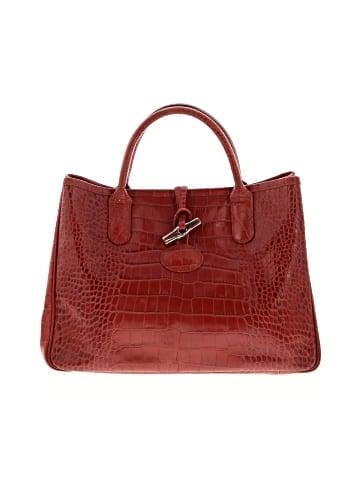 Longchamp Leather Satchel (view 1)