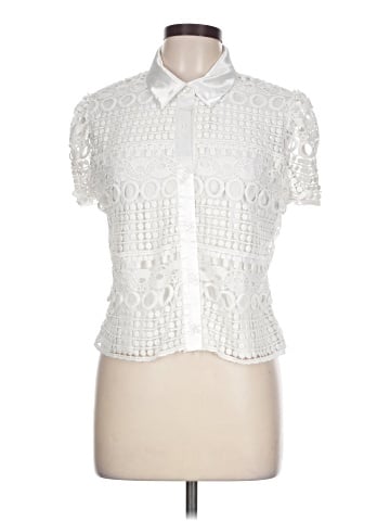 By Design Short Sleeve Blouse (view 1)