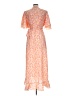 Vero Moda 100% Polyester Orange Kimono Size L - photo 2