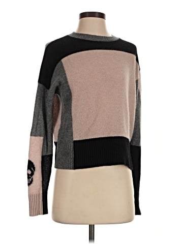 Skull Cashmere Cashmere Pullover Sweater (view 1)