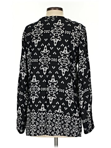 Great Northwest Indigo Long Sleeve Blouse (view 2)
