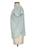 Ann Taylor 100% Polyester Teal Short Sleeve Blouse Size S (petite) - photo 5