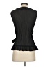 Sunny Leigh 100% Polyester Black Sleeveless Blouse Size S - photo 2