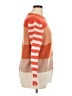 Oui Stripes Orange Pullover Sweater Size 16 - photo 4