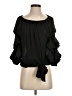 CeCe 100% Polyester Black 3/4 Sleeve Blouse Size S - photo 1