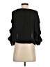 CeCe 100% Polyester Black 3/4 Sleeve Blouse Size S - photo 2
