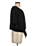 CeCe 100% Polyester Black 3/4 Sleeve Blouse Size S - photo 4