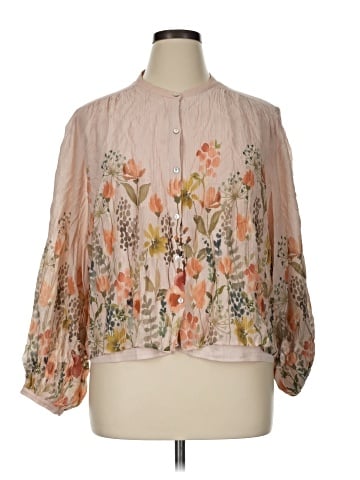 DR2 3/4 Sleeve Blouse (view 1)