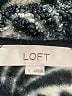 Ann Taylor LOFT 100% Polyester Print Black Jacket Size S - photo 6