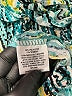 JM Collection Graphic Polka Dots Yellow Teal 3/4 Sleeve Blouse Size M (petite) - photo 8