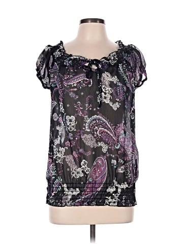Belle Du Jour Short Sleeve Blouse (view 1)
