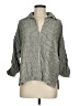 Max Studio Gray Long Sleeve Polo Size M - photo 1