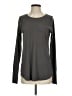 Easel Gray Long Sleeve Top Size S - photo 1