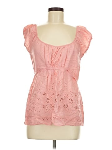 Max Studio Short Sleeve Blouse (view 1)