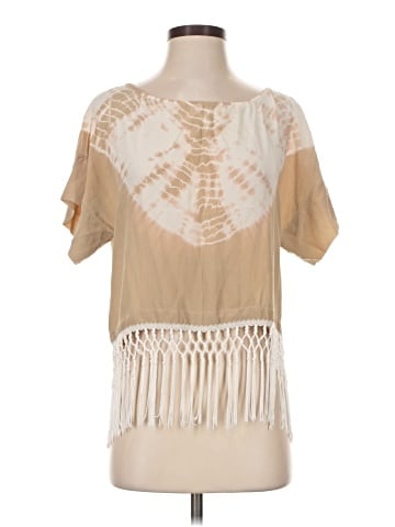 Gypsy 05 Short Sleeve Silk Top (view 1)