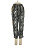 Eye Candy Paisley Silver Casual Pants Size S - photo 1