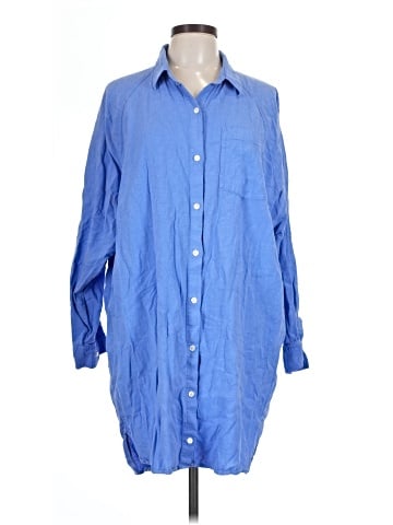 Wilfred Free 3/4 Sleeve Button-Down Shirt (view 1)