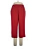 Alia Solid Red Casual Pants Size 14 - photo 1